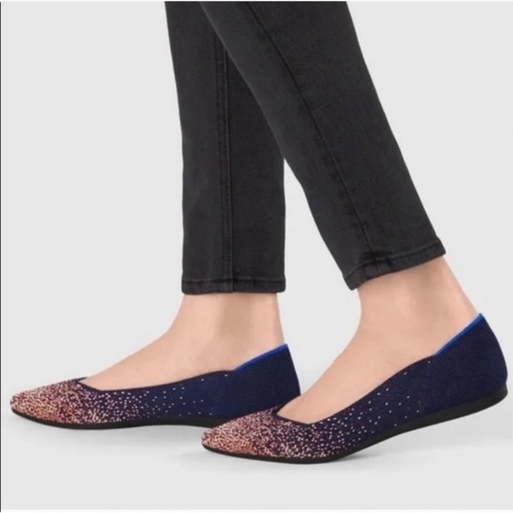 Rothy’s Midnight Metallic Points 6.5 - Picture 8 of 8